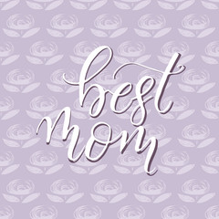 Obraz premium Mother's day postcard