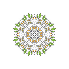 Mandala round design