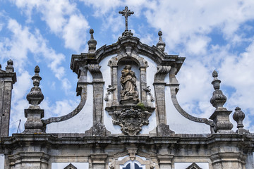 Convent of Saint Anthony of Capuchin (Santo Antonio dos Capuchos Conventin, now the museum) dates to the beginning of the 17th century. Guimaraes, Portugal.