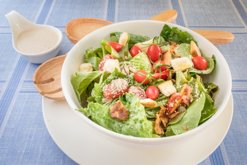 fresh organic salad