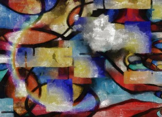 Obraz na płótnie Canvas New Mondrian