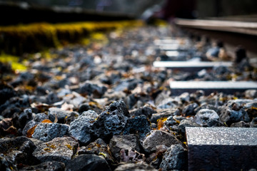 Naklejka premium Old Abandoned Railway