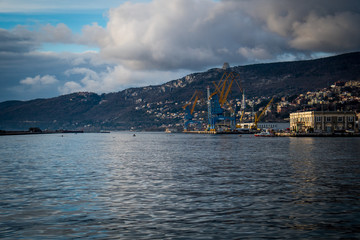 Sunset on Trieste