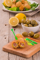 Ascoli stuffed olives.