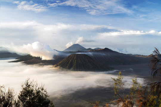 Mt Bromo landscape, East Java, Indonesia