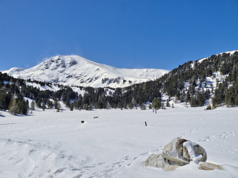 Unterer Winterleitensee mit dem Speikkogel / Seetaler Alpen / Steiermark / &Ouml;sterreich