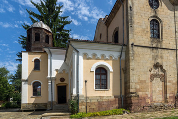 Fototapeta na wymiar Church of the Holy Trinity in historical town of Kotel, Sliven Region, Bulgaria
