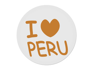 I love Peru