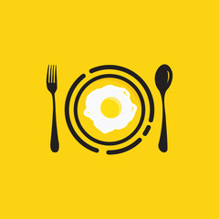 breakfast logo design