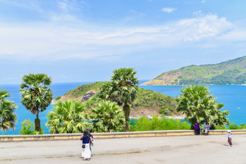 View from Laem Promthep Viewpoint in Phuket, Thailand
