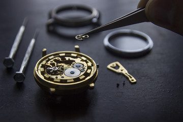 Mechanical watch repair