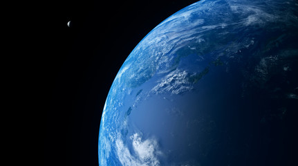 Terra e Lua © willamsharking