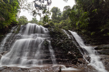 Obraz premium Jungle waterfall in Borneo