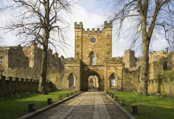 Fototapeta premium Durham castle Northumberland