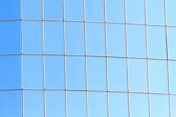 windows of the bank building