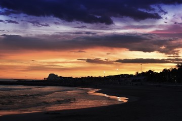 Atardecer de colores