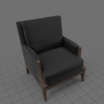 Traditional armchair