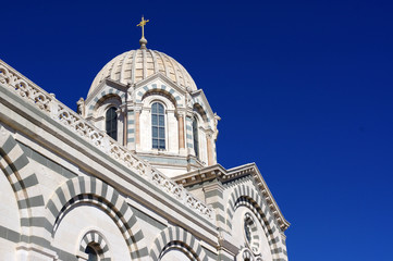 Obraz premium Notre-dame-de-la-garde à Marseille 