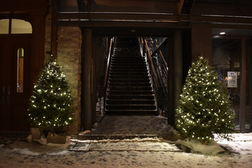 Stairway winter