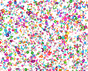 Abstract geometric pattern. Background with colored shapes. Mosaic graphic design. Vivid backdrop for Banners, Posters, Flyers. Vector