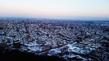 Cityscape of Sapporo, Japan