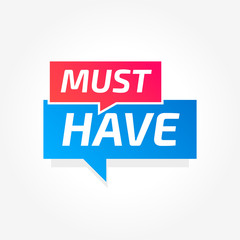 Must Have Commercial Tag