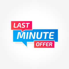 Last Minute Offer Commercial Tag