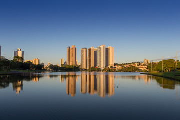 Belezas de Campo Grande, capital do Estado de Mato Grosso do Sul, Brasil.