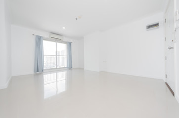 Empty bright office without furniture