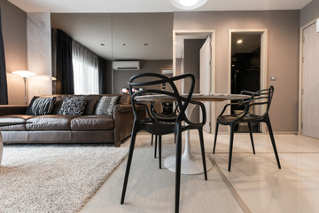 Modern living room interior