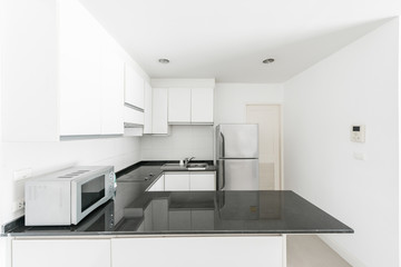 Modern gourmet kitchen interior