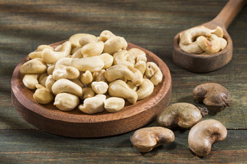 Cashew nuts - Anacardium occidentale
