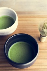 Japanese oriental matcha ceremony tradition