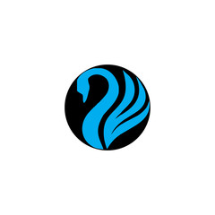 swan logo vector