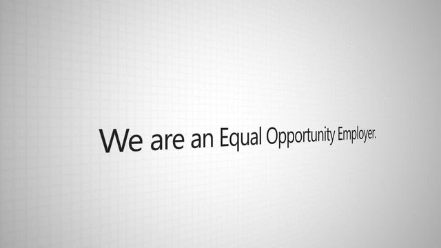 An Online website Equal Opportunity Employer EEO statement