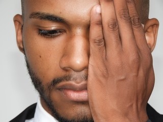 Fototapeta premium Male With Sad Face
