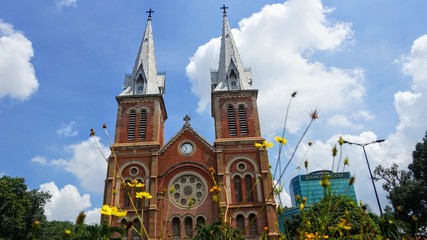 Cathedral in Hoc Chi Minh City, Vietnam