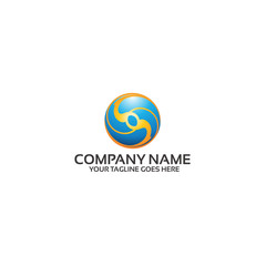 global care - logo template