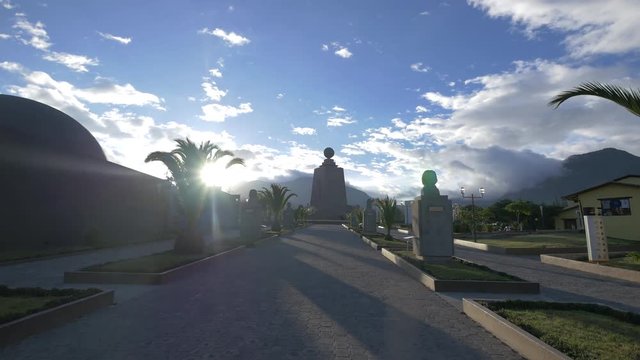 The Middle of the World Monument in Ecuador