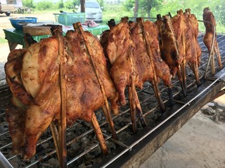 grilled chicken Thai style.