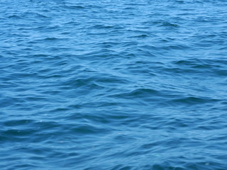 Naklejka premium Blue sea waves