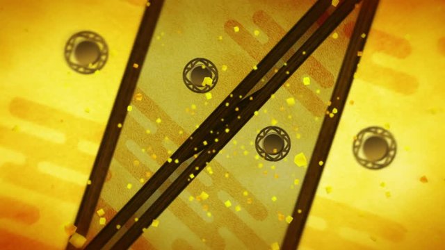 襖 日本文化 和紙 豪華 ループ