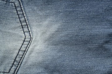 Texture of old denim