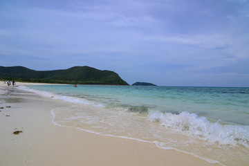 Ocean view in sunny summer day