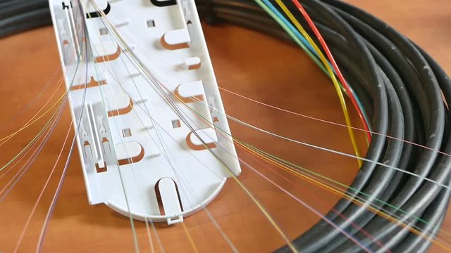 Installation of an Internet cable