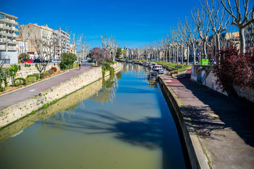 Narbonne, Occitanie, France.