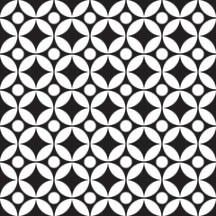 Vector seamless geometric pattern classic ornament