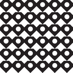 Fototapeta premium Vector seamless geometric pattern classic ornament