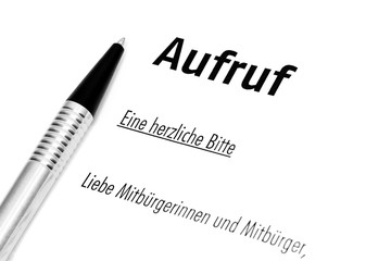 Bürgeraufruf