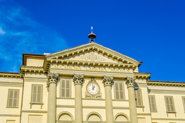 Accademia Carrara in the italian city Bergamo